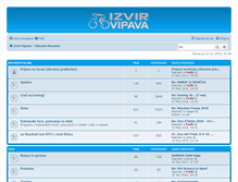 Tablet Screenshot of forum.izvir-klub.si
